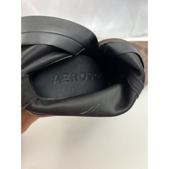 New Aerosoles Women's Anouk Mid Calf Boot Brown Faux Suede Size 7.5 - Picture 7 of 13